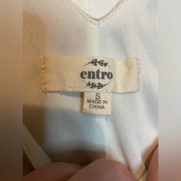 NWOT ENTRO BOHO TYE DYE DRESS SMALL - Picture 5 of 9